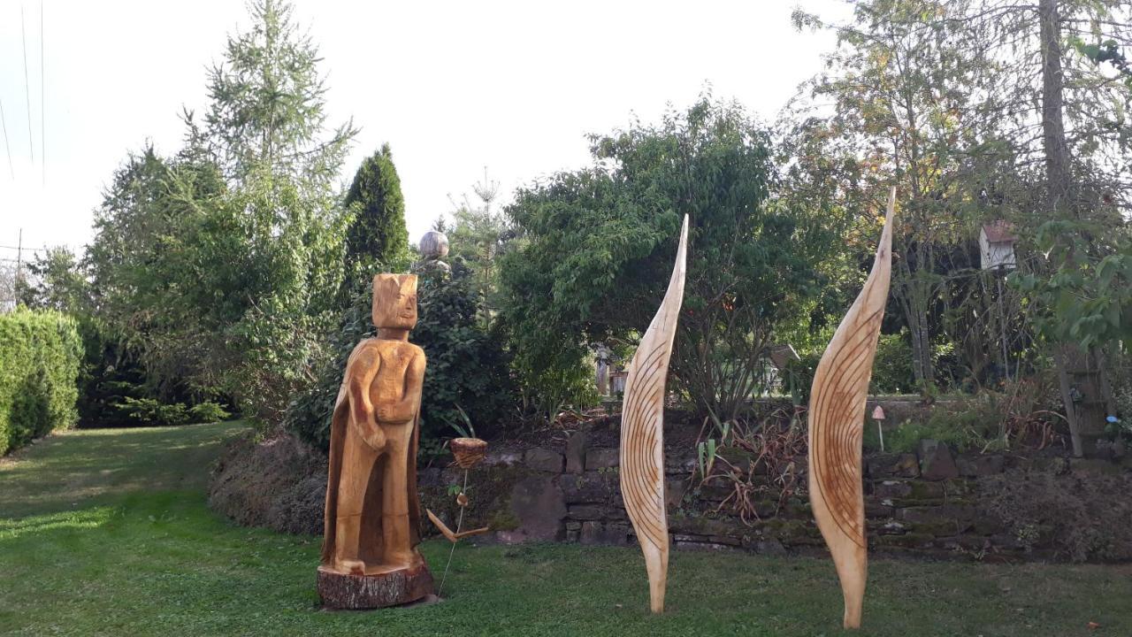 Gaestezimmer In Traumhafter Lage Neben Der Kurstadt Oberthulba ภายนอก รูปภาพ